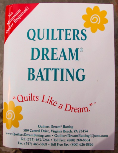 Quilter's Dream Deluxe 100% cotton batting (Natural) -Queen roll