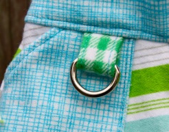 A key fob in flannel too!